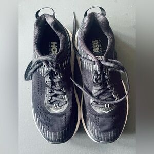 Hoka Black and White Women's Sneakers